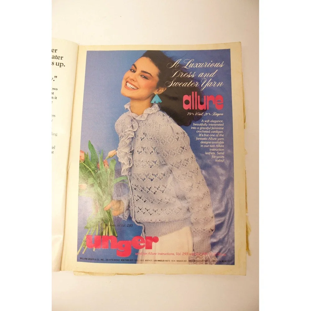 Vogue Knitting Fall Winter 1983 First Anniversary Issue Perry Ellis Patterns